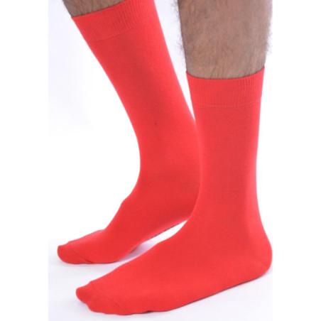 Chaussettes Rouge brique MAcahel