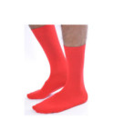 Chaussettes Coton Brique Homme