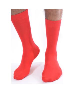Chaussettes Coton Brique Homme