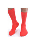 Chaussettes Coton Brique Homme