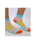 Chaussettes à Traits et rayures Patchworks