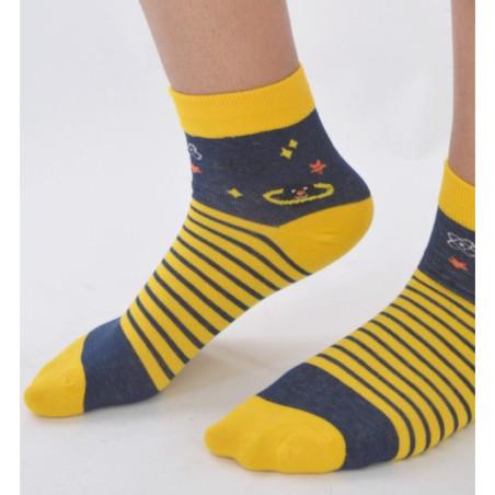 chaussettes rayures étoiles