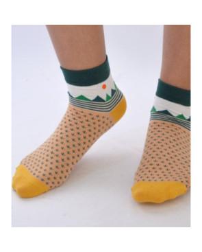 Chaussettes cactus montagnes