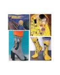 Chaussettes De Grands Maitres Klimt et Munch