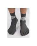 Chaussettes 5 Doigts Intarsia Homme