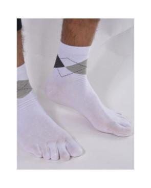 Chaussettes 5 Doigts Intarsia Homme