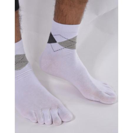 Chaussettes 5 Doigts Intarsia Homme