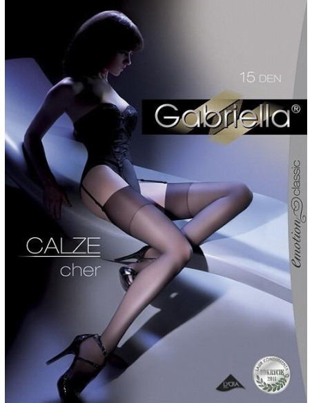 Bas JArretelles voile lycra 