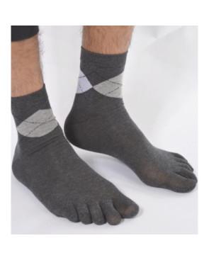 Les Petits Caprices Chaussettes Chaussettes 5 Doigts Intarsia Homme