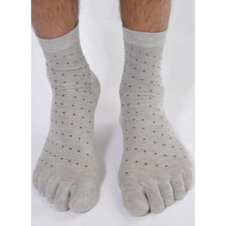 chaussettes 5 Doigts Pois chic Homme