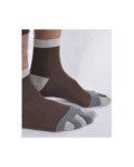 Chaussettes Ebene 5 Doigts Pieds Gris