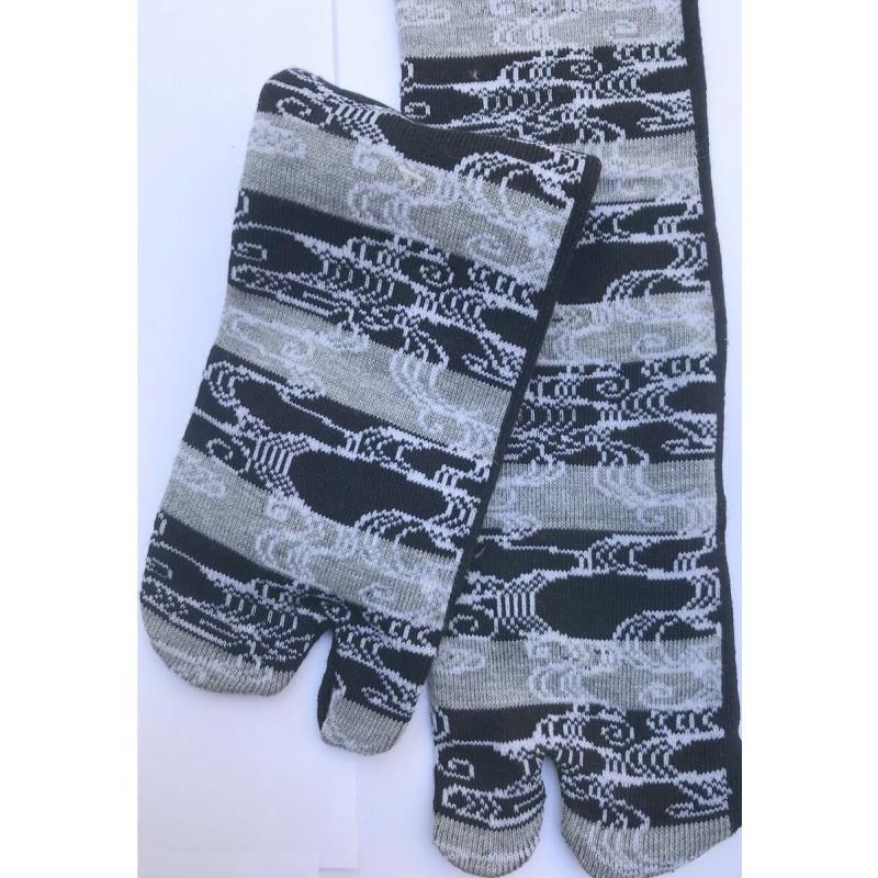 Chaussettes Japonaises Nuage Abstrait