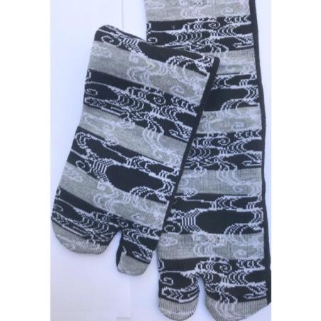 Chaussettes Japonaises nuages abstraits