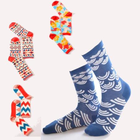Coffret de Chaussettes Art Abstrait box of socks