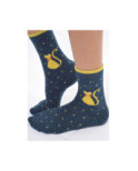 Chaussettes Laine Chats à noeud Pap