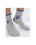 Chaussettes Laine Chats à noeud Pap