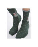 Chaussettes Laine Chats à noeud Pap