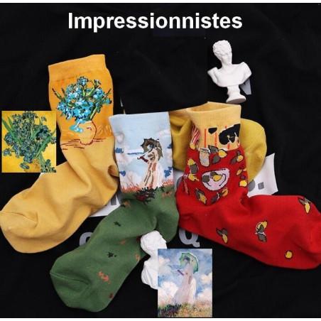 Chaussettes D'impressionnistes
