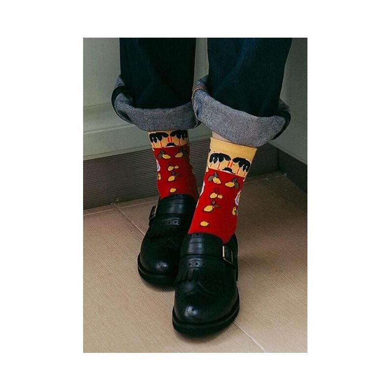 Mitaines Mohair tréfles strass  marron Ariane Lespire