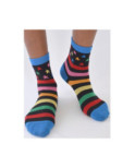 Chaussettes rayures étoilées tendance