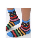 Chaussettes rayures étoilées tendance