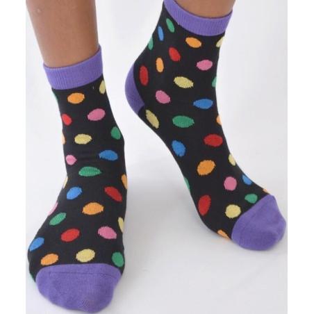 Chaussettes à Pois de couleurs pétillants