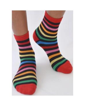 Cahussettes rayures tendance ludiques
