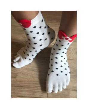Chaussettes 5 doigts enfants rigolos