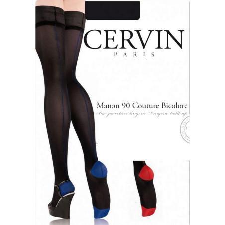 Bas Jarretière Opaque Couture Manon Cervin