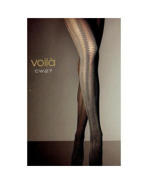 Collant effet striures verticales