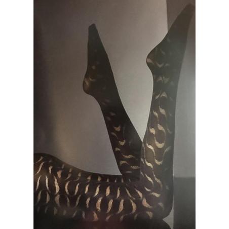 Voilà Femme Collant effet Marbré opaque