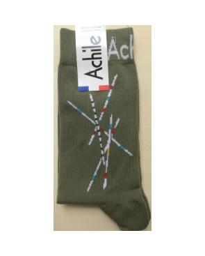Chaussettes ludique et tendance homme mikadon de achile