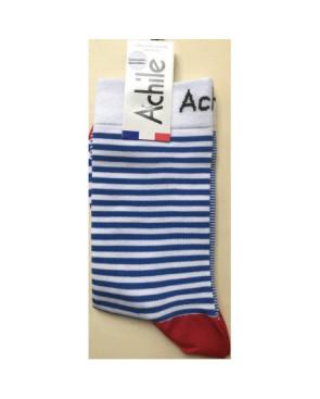 Achile Homme Chaussettes Asymétriques rayures Achile