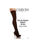 Bas Jarretière Opaque Diabolo 50 Cervin