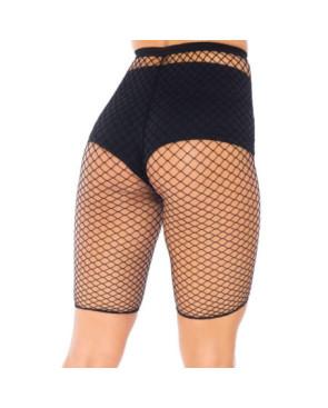  Cycliste en resille large noire
