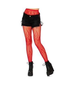 Leg Avenue  Bas et Collants Collant resille Flamme