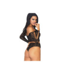 Ensemble Top et string Dentelle mode