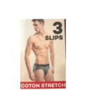 Lot 3 slip Hom coton classique
