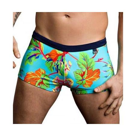 Shorty de bain Hom Imprimé fleur azur