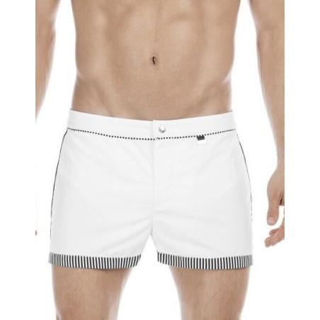 Boxer Bang Short Hom de plage blanc