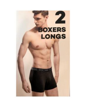 Lot 2 Boxer Coton long Hom