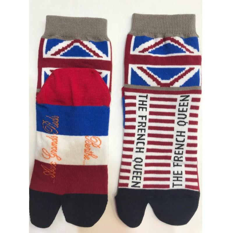 Chaussettes japonaises Berthe aux grands Pieds God Save Berthe