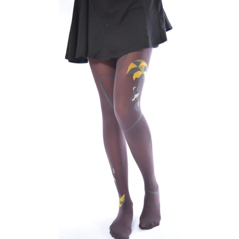 Collant Prune Danseuse Berthe aux Grands Pieds