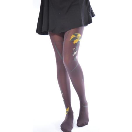 Berthe aux grands pieds Femme Collant Prune Danseuse Berthe aux Gra...