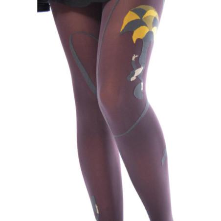 Collant Prune Danseuse Berthe aux Grands Pieds
