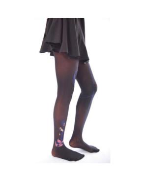 Collant flamenco Bleu de Berthe aux grands Pieds