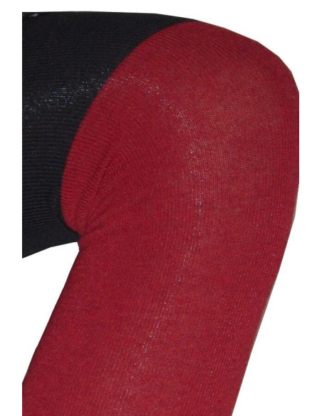 collant laine et cachemire Berthe au grands pieds  détail