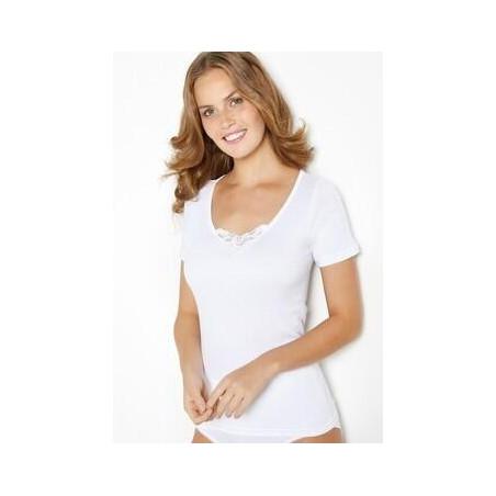 Basic-T-Shirt-Triumph-Cotton-et-dentelle