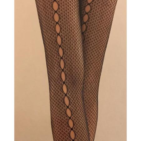 Collant maille Effet Gouttes couture