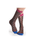 Chaussettes Bambou Dub et Drino Léopard à pois